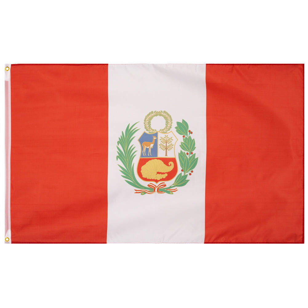 Peru Vlag MUWO "Nations Together" 90 x 150 cm