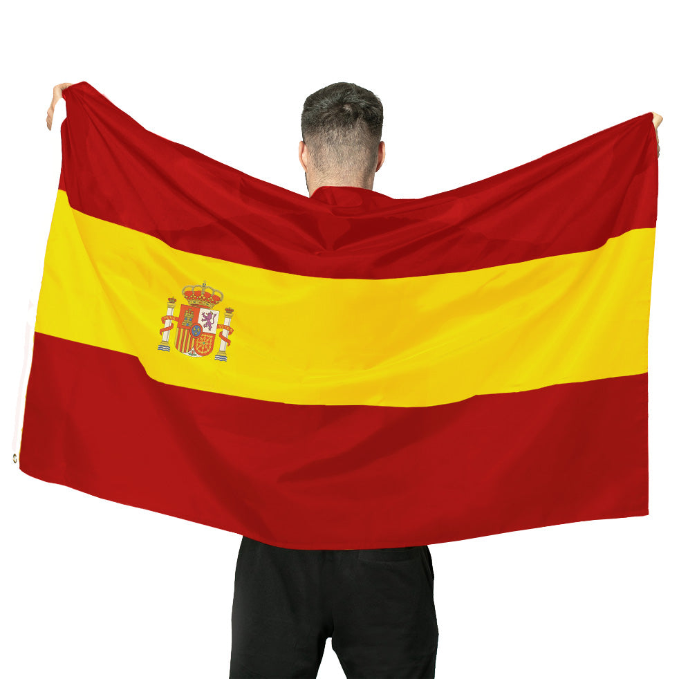 Spanje Vlag MUWO "Nations Together" 90 x 150 cm