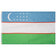 Oezbekistan Vlag MUWO 