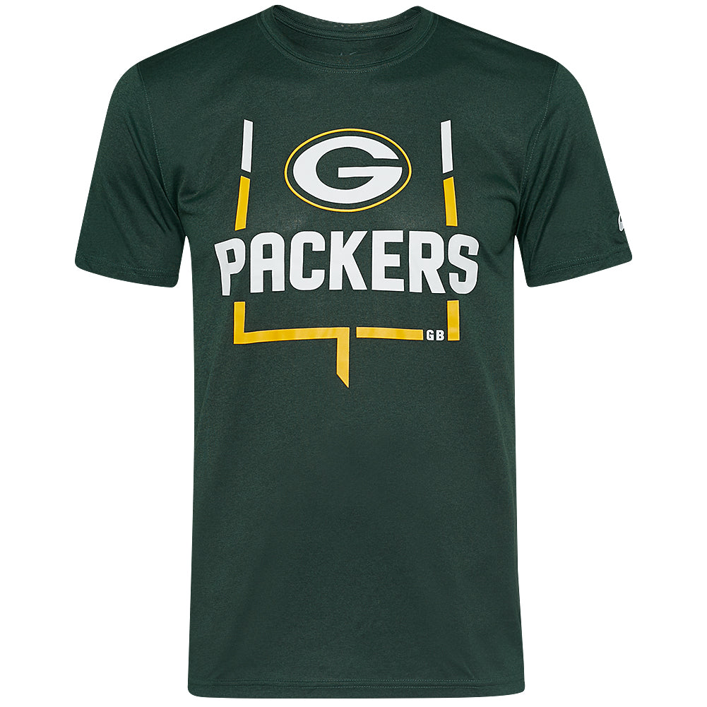 Green Bay Packers NFL Nike Legend Goal Post Heren T-Shirt N922-3EE-7T-0YD