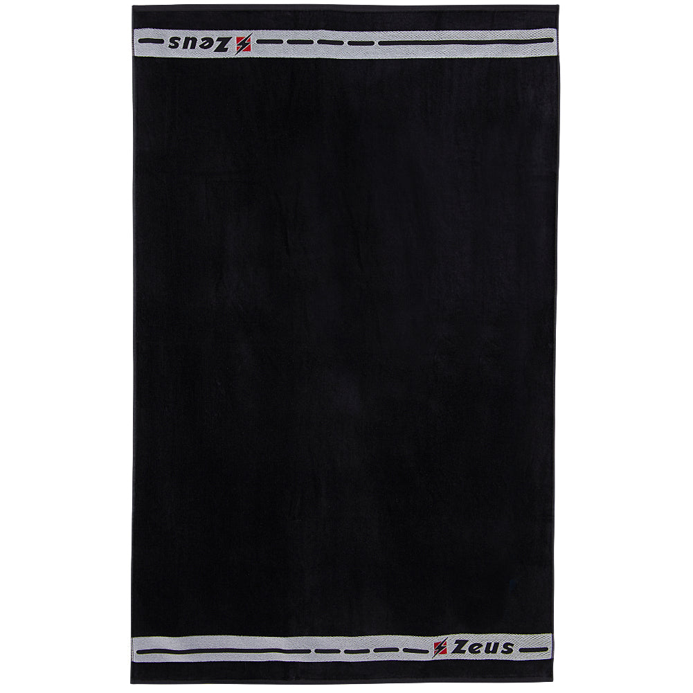 Zeus Katoenen badhanddoek 155 x 100 cm zwart