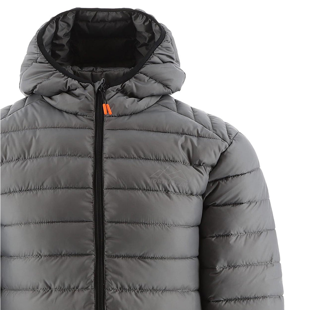 NORTH PEAK Stevige herenwinterjas NP00016-Grijs