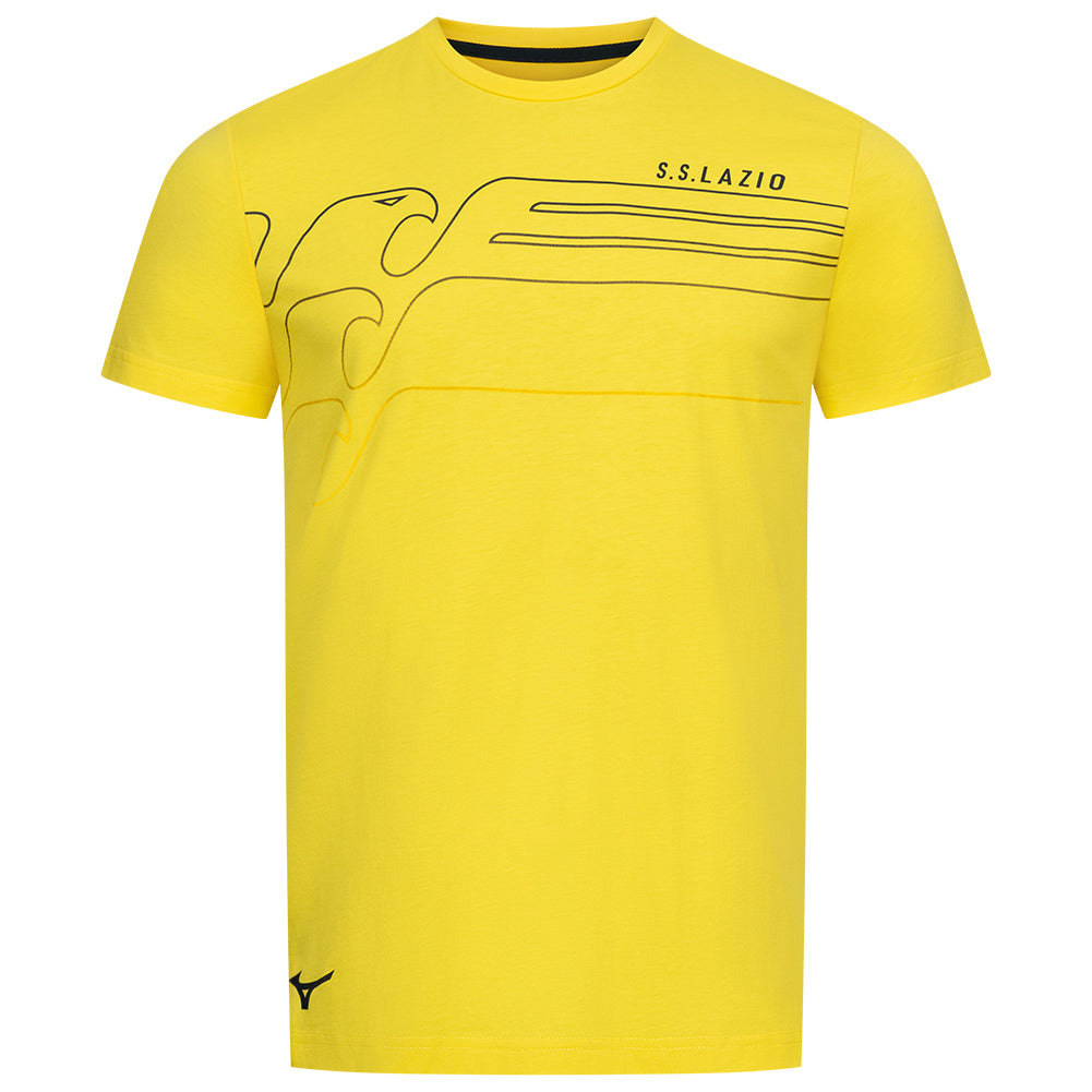Lazio Rome Mizuno Heren T-shirt P2GABX72-43