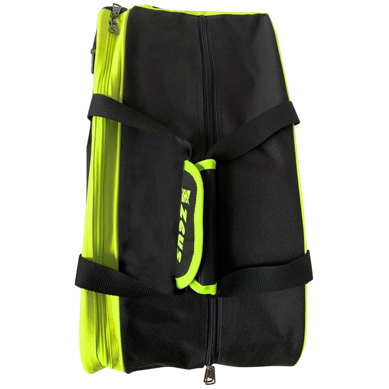 Zeus Padel Bag Padelrackettas zwart neongeel
