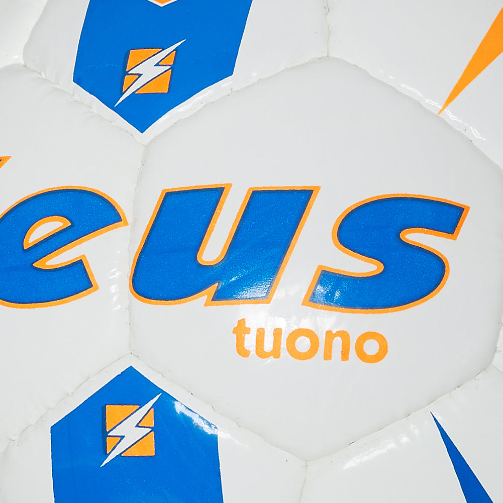 Zeus Pallone Tuono Voetbal wit royal blue