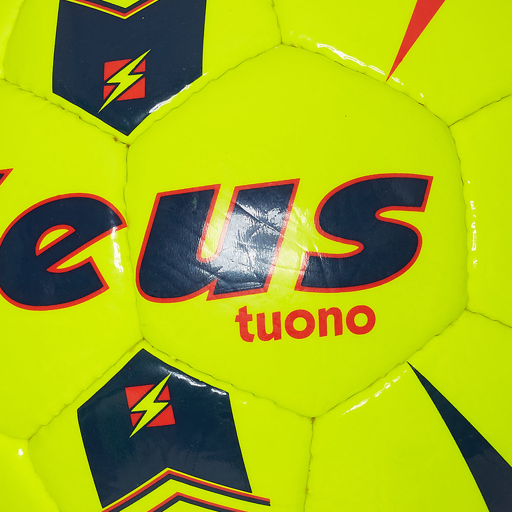 Zeus Pallone Tuono Voetbal geel marine