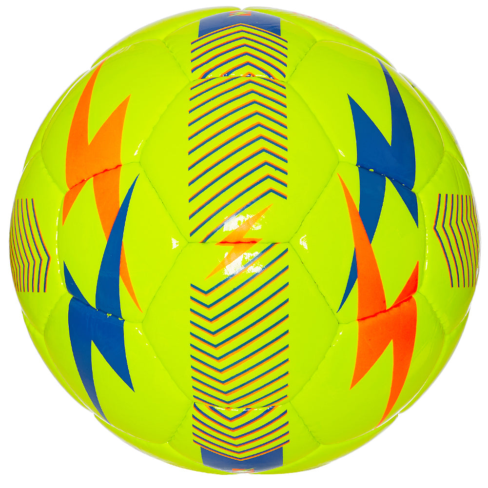 Zeus Pallone Tuono Voetbal geel royal blue