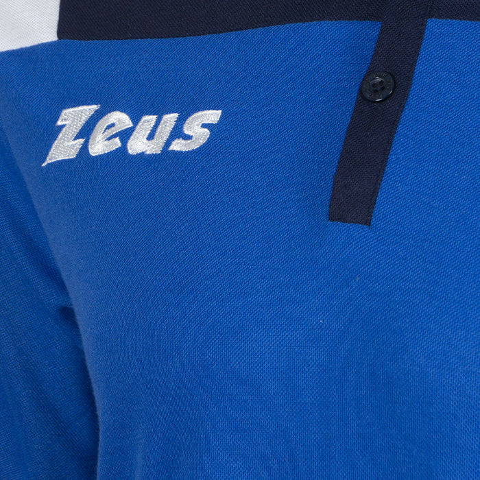 Zeus Vesuvio Heren Poloshirt royal blue