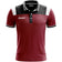 Zeus Vesuvio Heren Poloshirt donkerrood – S