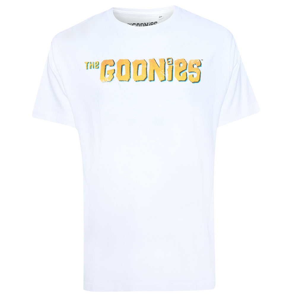 THE GOONIES Logo Heren T-Shirt POMTS256WHT