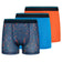 Parker & Fox Performance Kinder Boxershorts 3-pack PRXFA24B151643-017 – XS 4-5 jaar