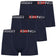 Geographical Norway Boxershorts voor heren 3-pack navy Pack-3-Navy – XL