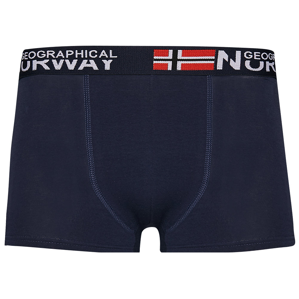 Geographical Norway Boxershorts voor heren 3-pack navy Pack-3-Navy