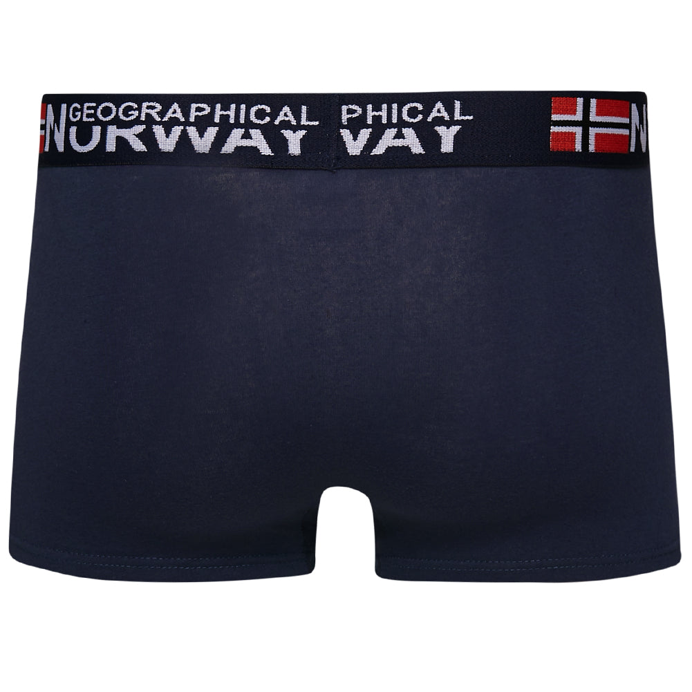 Geographical Norway Boxershorts voor heren 3-pack navy Pack-3-Navy
