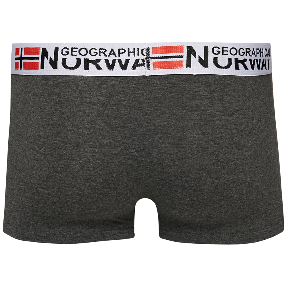 Geographical Norway Boxershorts voor heren 3-pack Pack-3-Tricolor-White