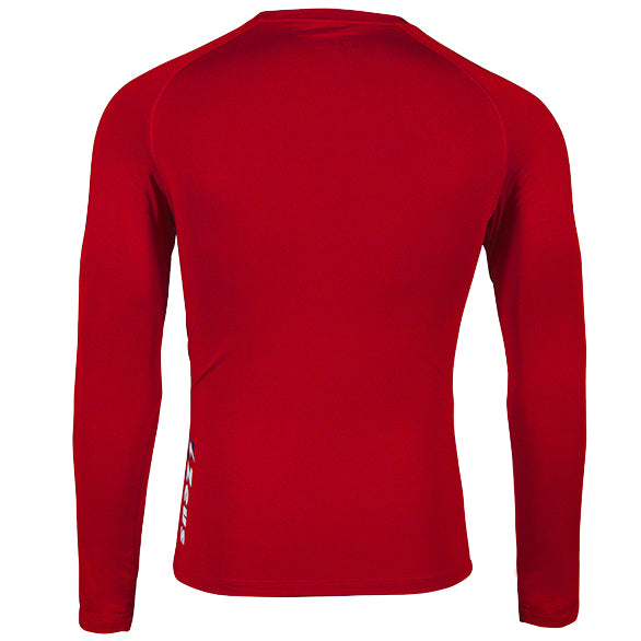 Zeus Fisiko Baselayer Functioneel shirt met lange mouwen rood