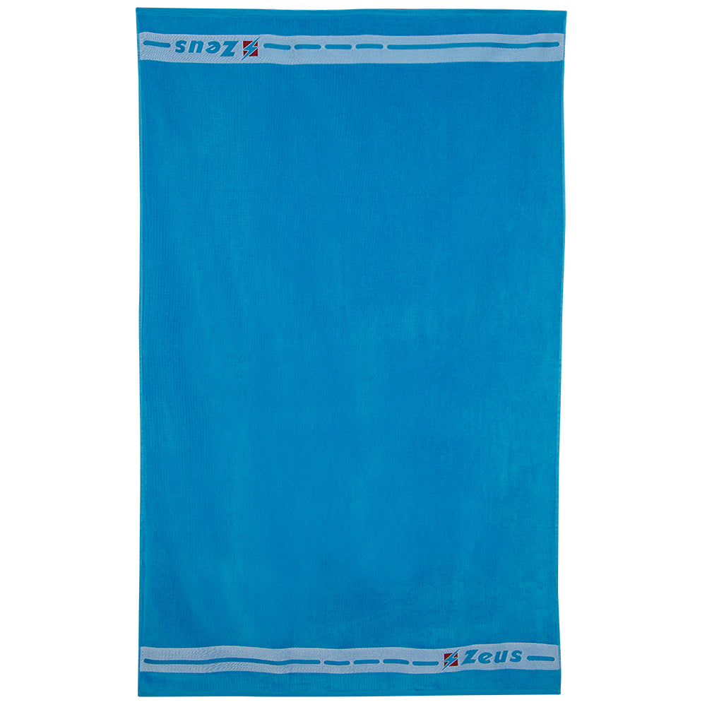 Zeus Katoenen badhanddoek 155 x 100 cm blauw