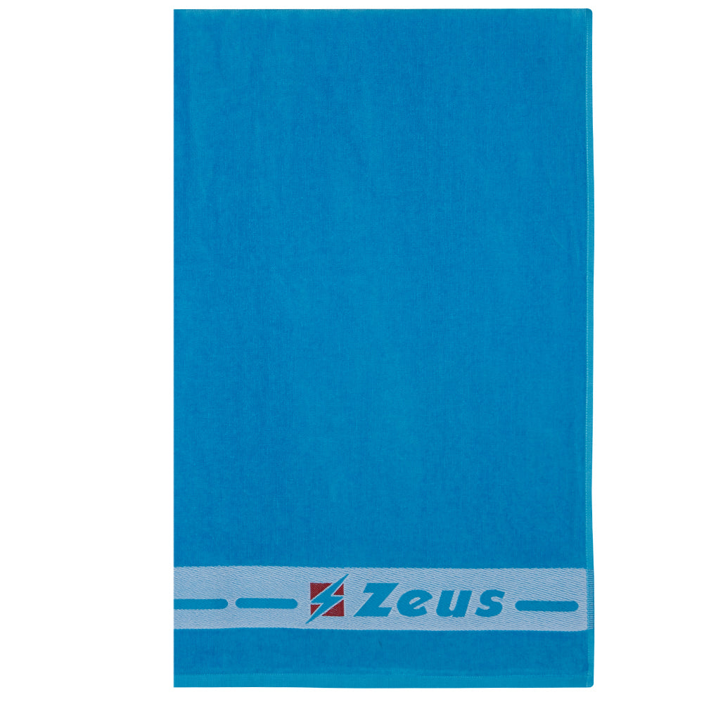 Zeus Katoenen badhanddoek 155 x 100 cm blauw
