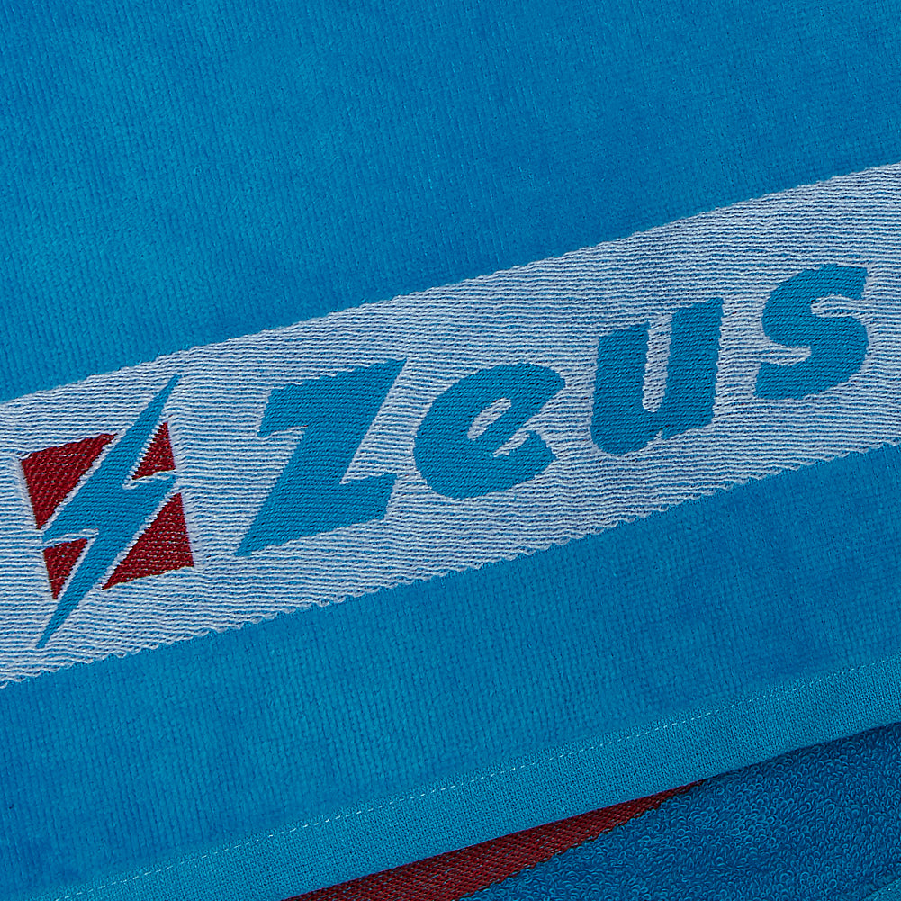 Zeus Katoenen badhanddoek 155 x 100 cm blauw