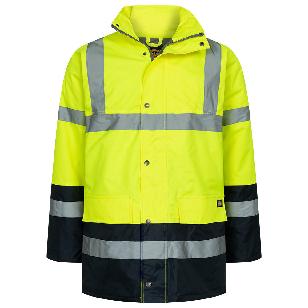 Dickies Hi-Vis Heren Reflecterende Werkparka SA7004YLN