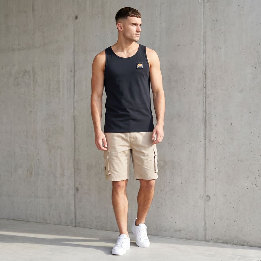 ellesse Applique Logo Tanktop voor heren SBL18957-011