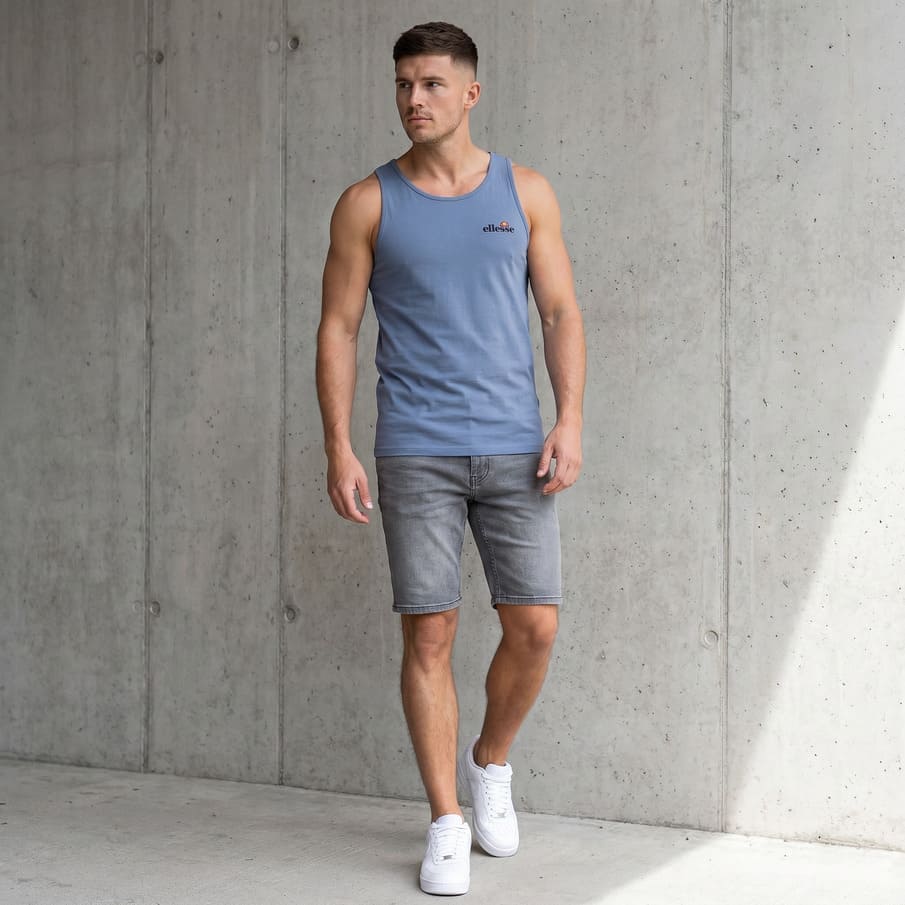 ellesse Heren Tanktop Shirt SBL18958-420