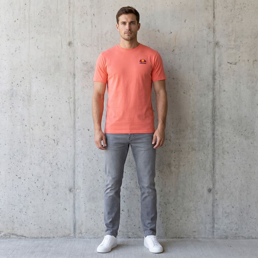 ellesse 3D Silicone Logo T-shirt voor heren SBL18978-709