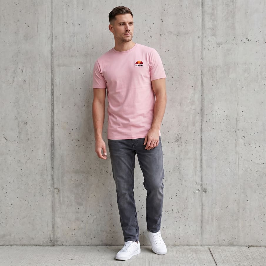 ellesse 3D Silicone Logo T-shirt voor heren SBL18978-814