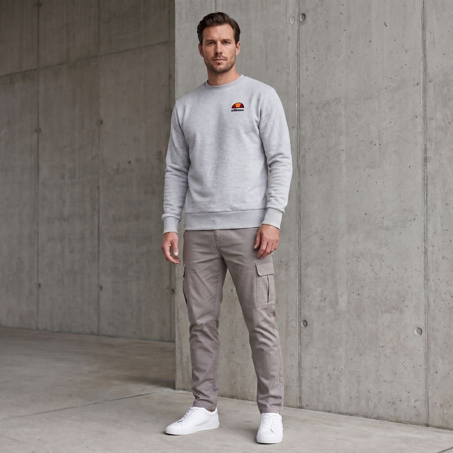 ellesse Crew Heren Sweatshirt SBL21360-112