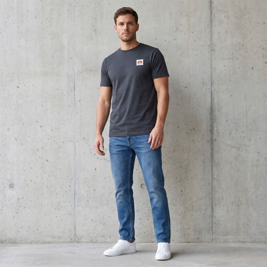 ellesse Applique Patch Logo T-shirt voor heren SBL24881-014
