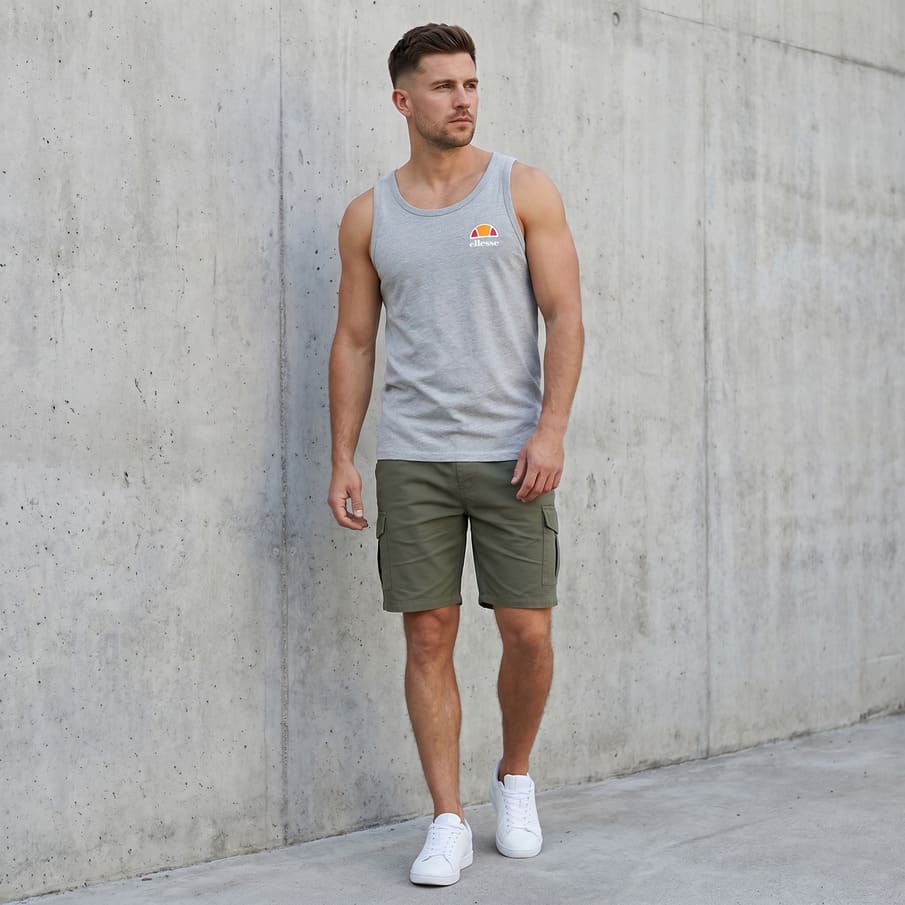 ellesse Heren Tanktop Shirt SBL25051-112