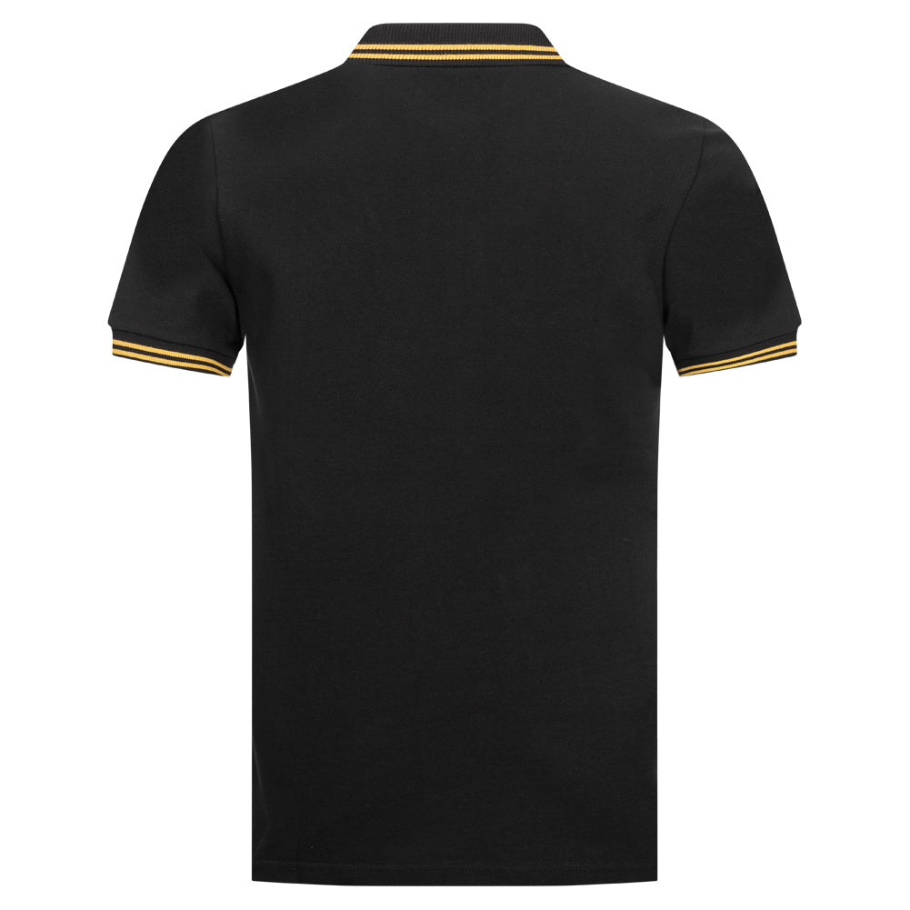 ellesse Dioran Twin Tipped Poloshirt voor heren SBS22445-BLACK/GOLD