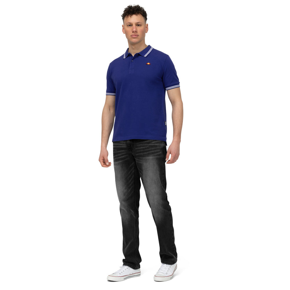 ellesse Dioran Twin Tipped herenpoloshirt SBS22445-BLUE