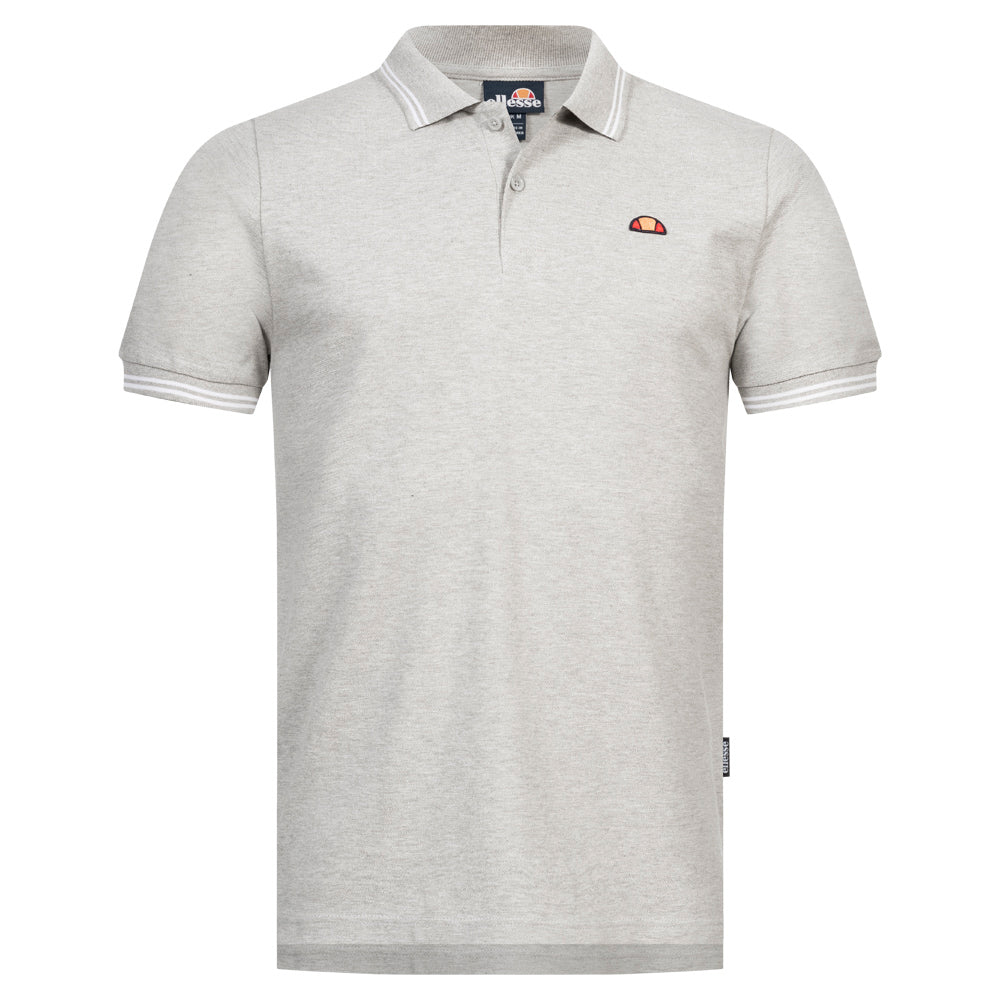 ellesse Dioran Twin Tipped Heren Polo SBS22445-GREY-MARL