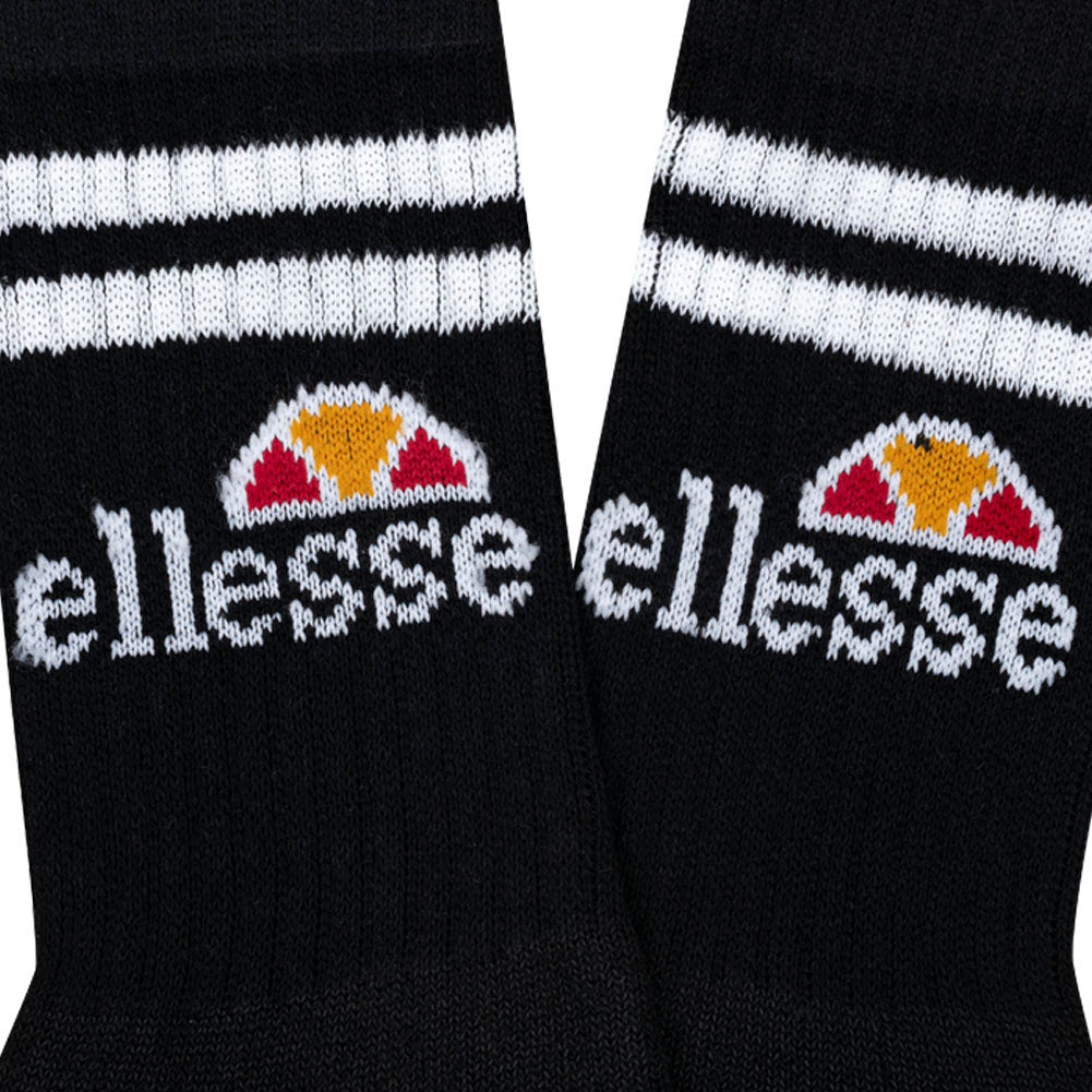 ellesse Vulloni Unisex Sokken 3 paar zwart SBSA3955-BLACK