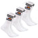 ellesse Vulloni Unisex sokken 3 paar wit SBSA3955-WHITE – 43-46