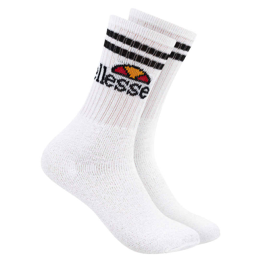ellesse Vulloni Unisex sokken 3 paar wit SBSA3955-WHITE