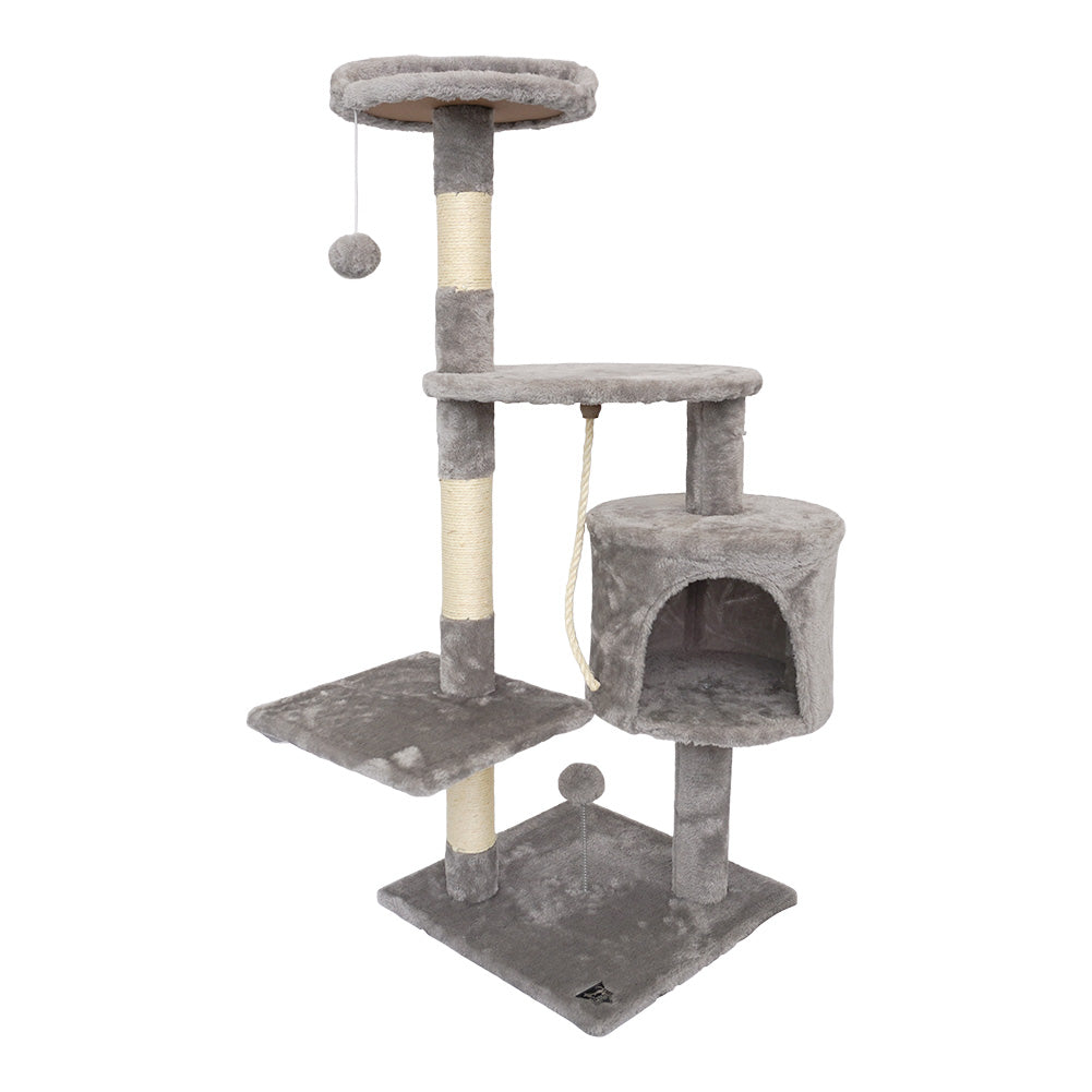 SPOCADO "Athletic" krabpaal voor katten 112 x 40 x 40 cm grijs