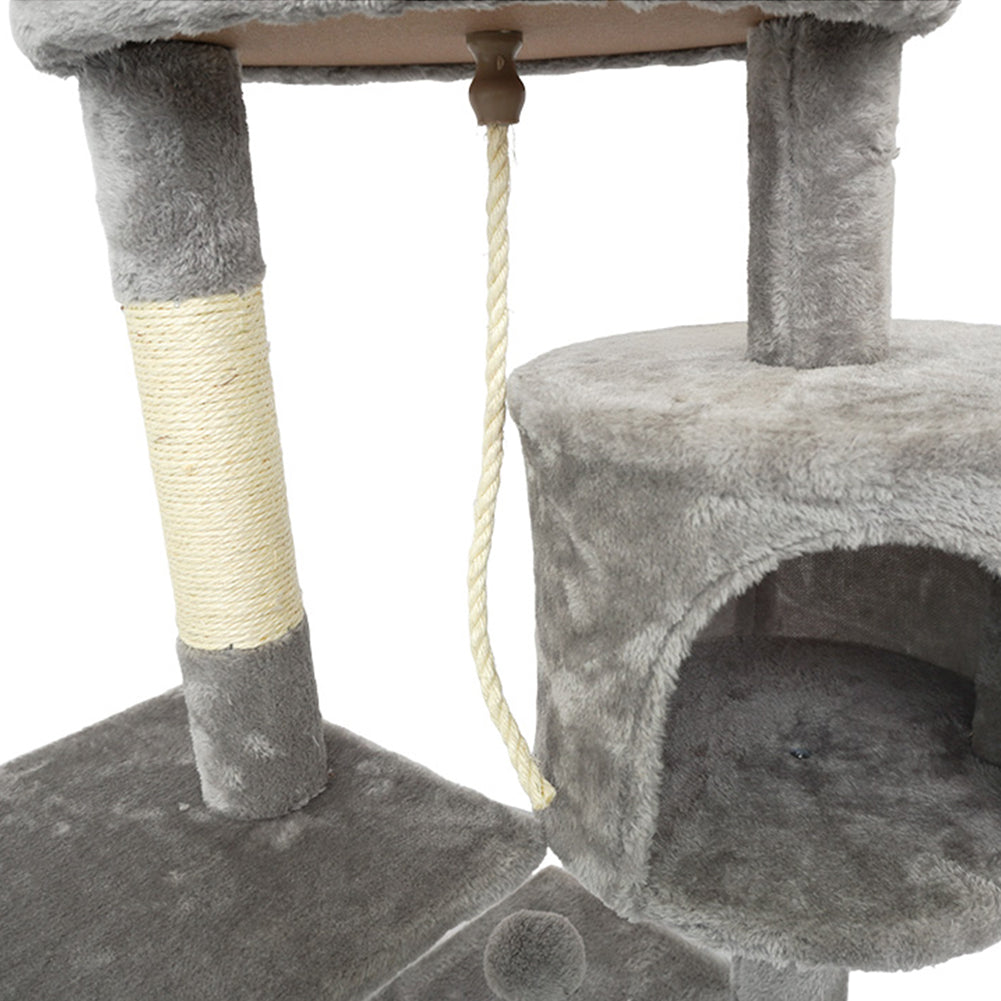 SPOCADO "Athletic" krabpaal voor katten 112 x 40 x 40 cm grijs