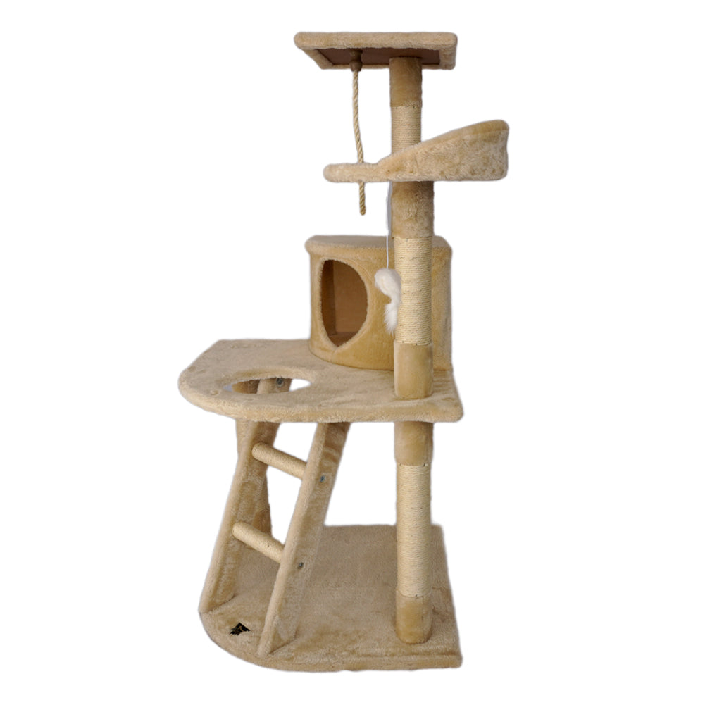 SPOCADO "Rovers" Krabpaal voor katten 120 x 55 x 55 cm beige