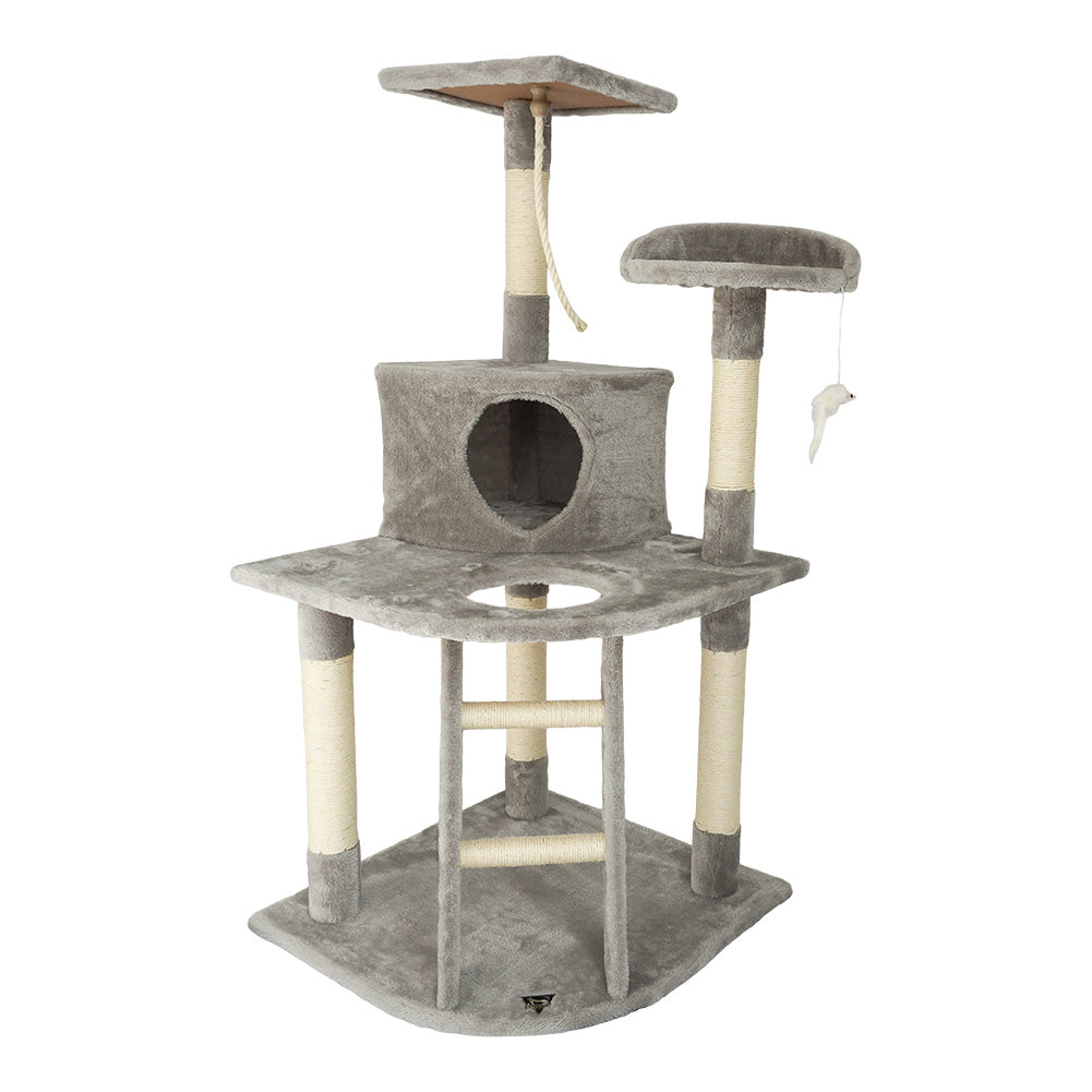 SPOCADO "Rovers" Krabpaal voor katten 120 x 55 x 55 cm grijs