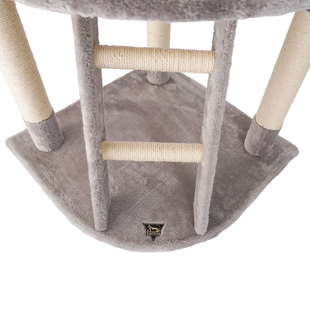 SPOCADO "Rovers" Krabpaal voor katten 120 x 55 x 55 cm grijs