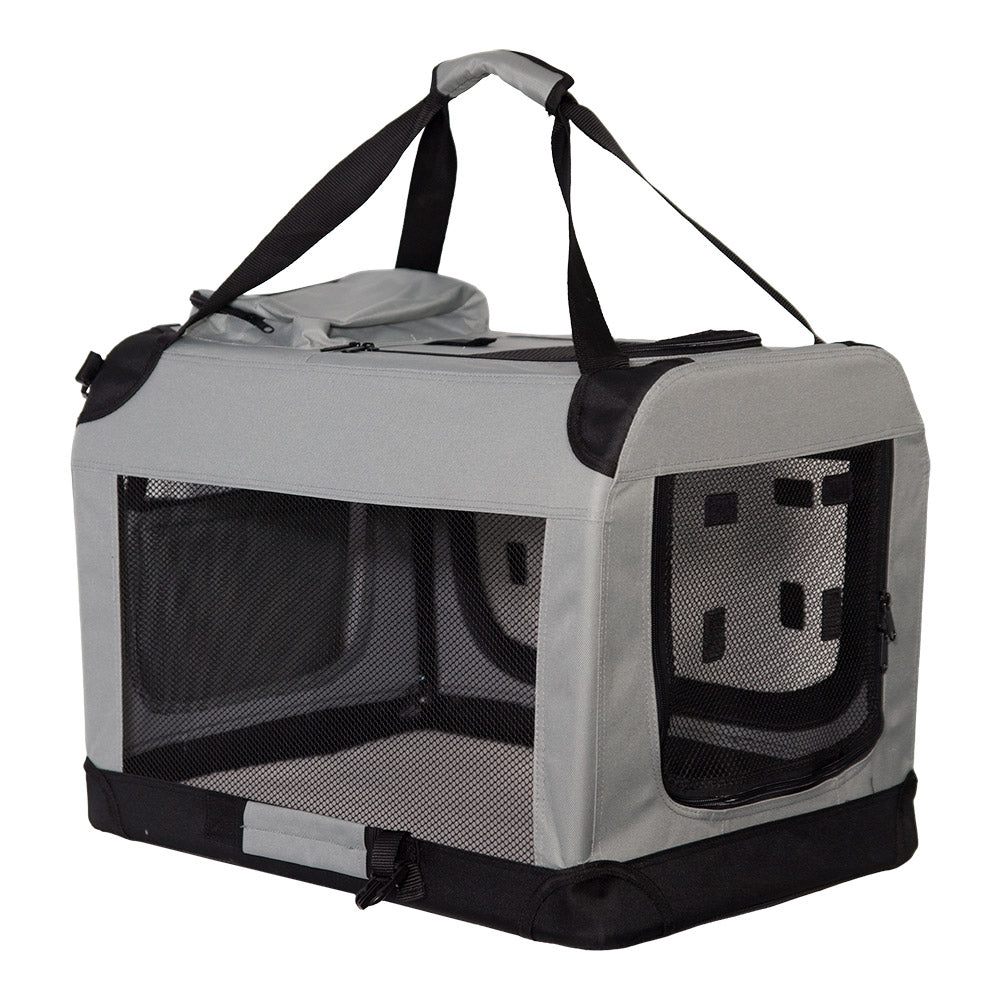 SPOCADO "Palace" Transporttas voor dieren 70 x 52 x 52 cm grijs