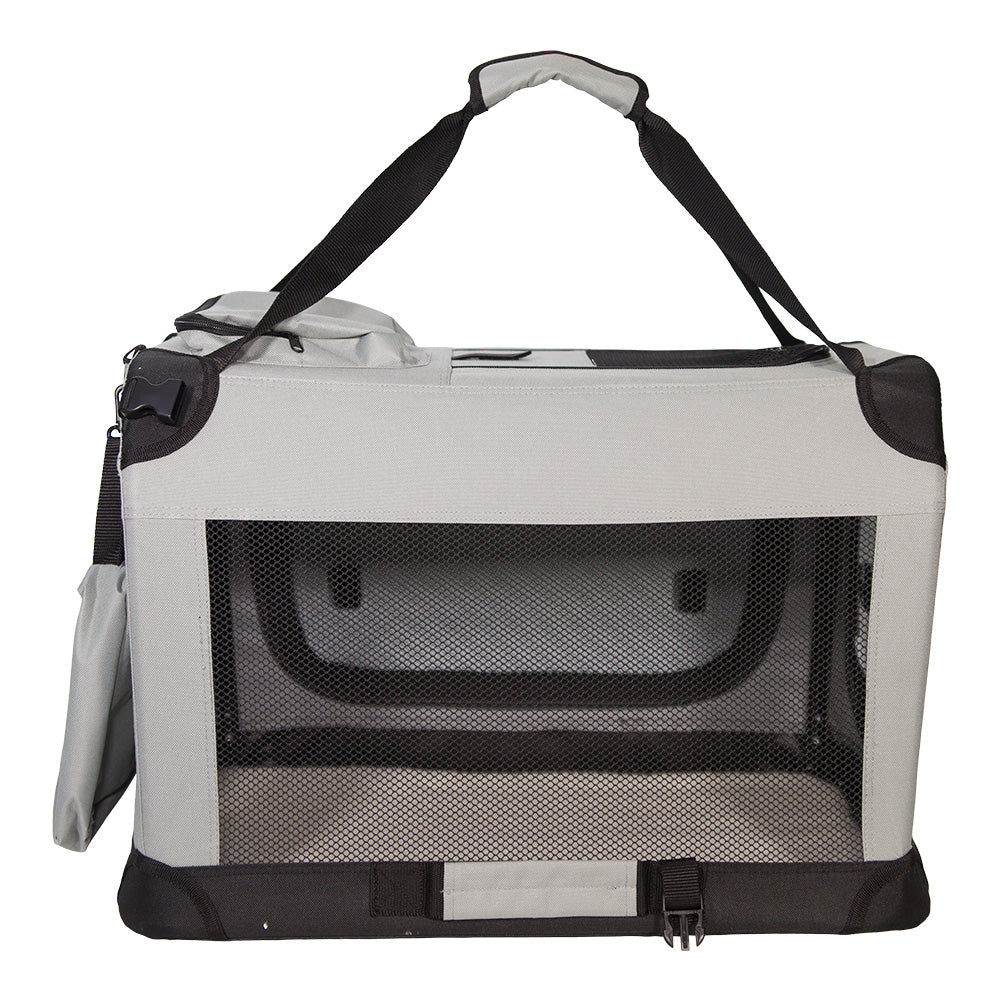 SPOCADO "Palace" Transporttas voor dieren 70 x 52 x 52 cm grijs