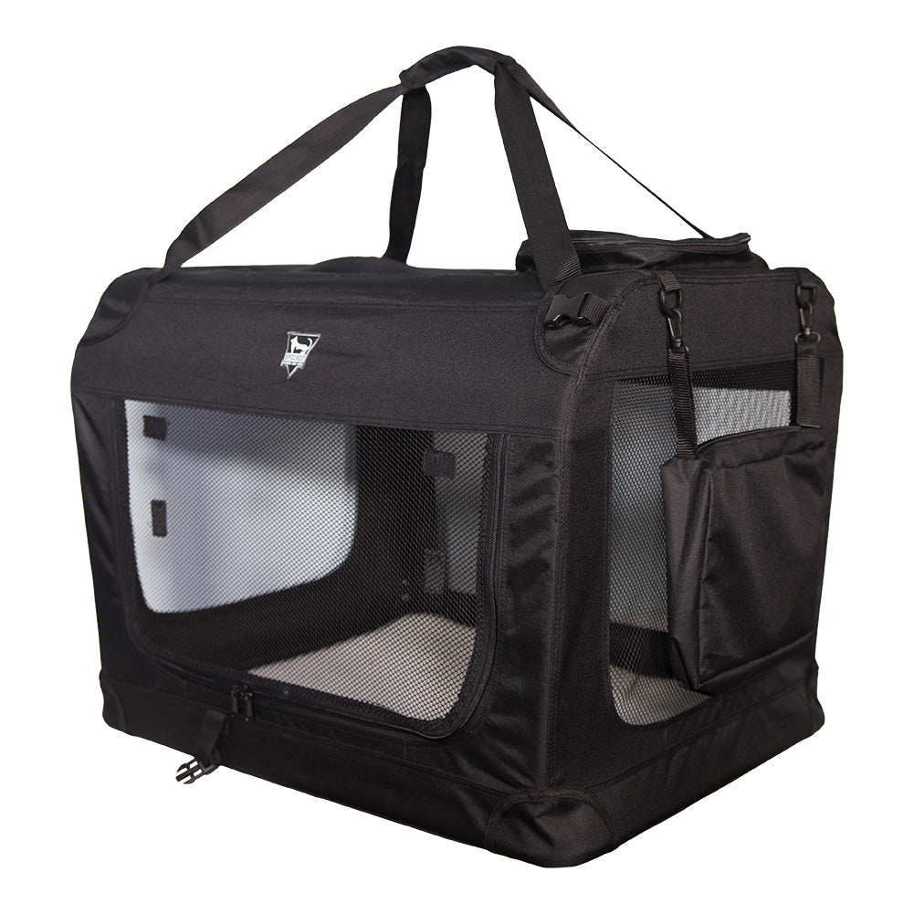 SPOCADO "Palace" transporttas voor dieren 70 x 52 x 52 cm zwart