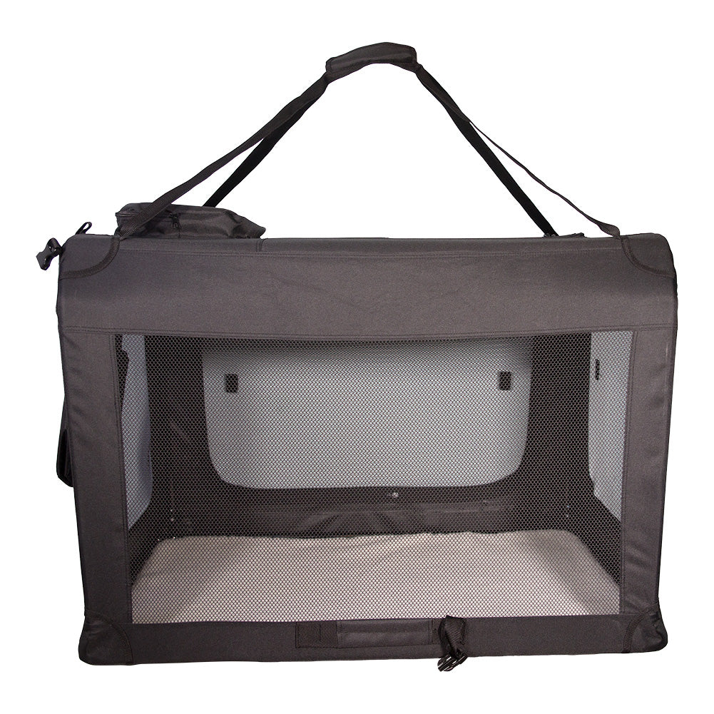 SPOCADO "Palace" transporttas voor dieren 70 x 52 x 52 cm zwart