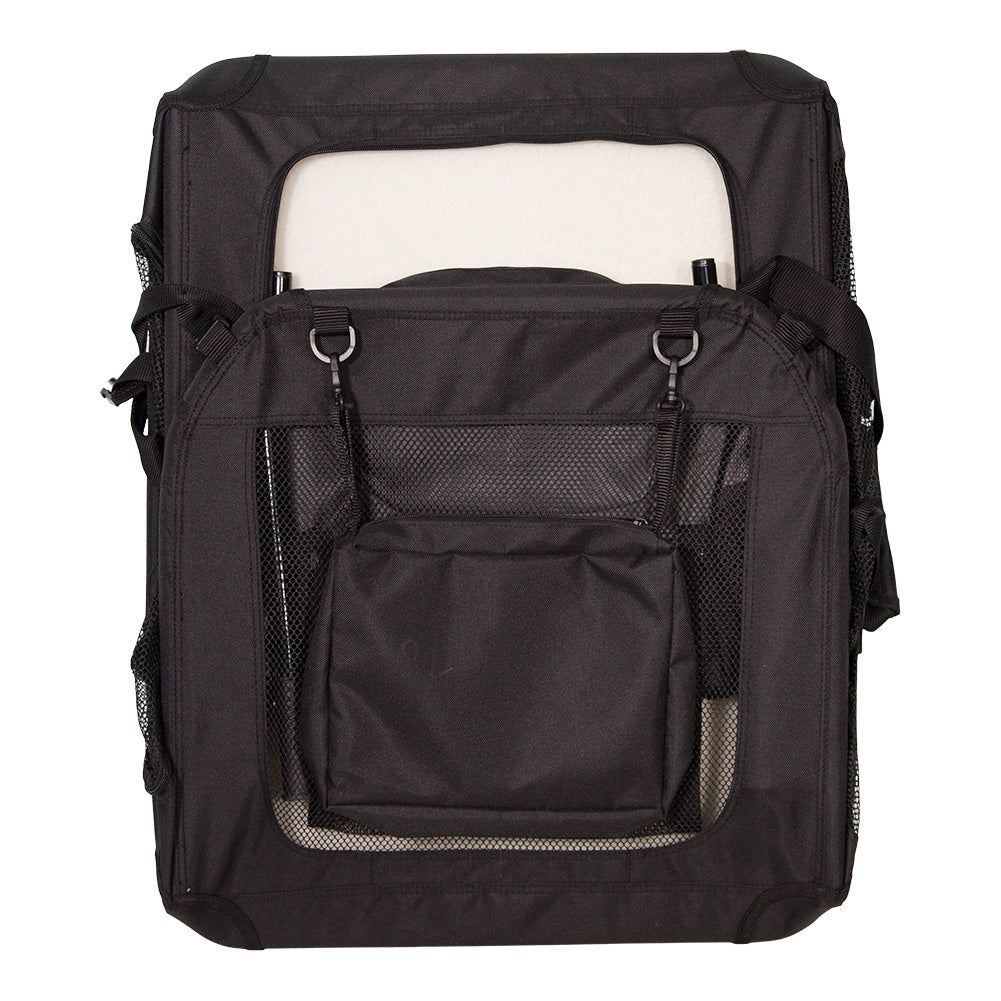 SPOCADO "Palace" transporttas voor dieren 70 x 52 x 52 cm zwart