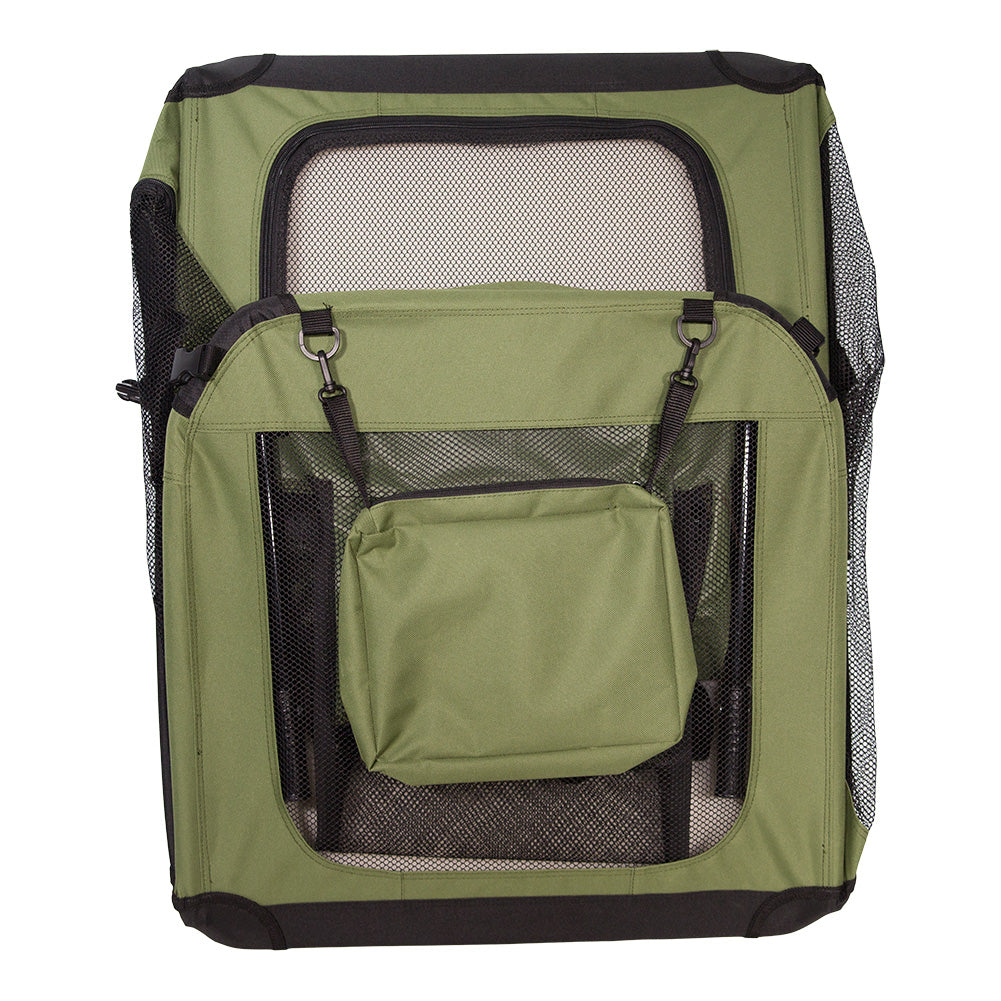 SPOCADO "Palace" Transporttas voor dieren 70 x 52 x 52 cm groen