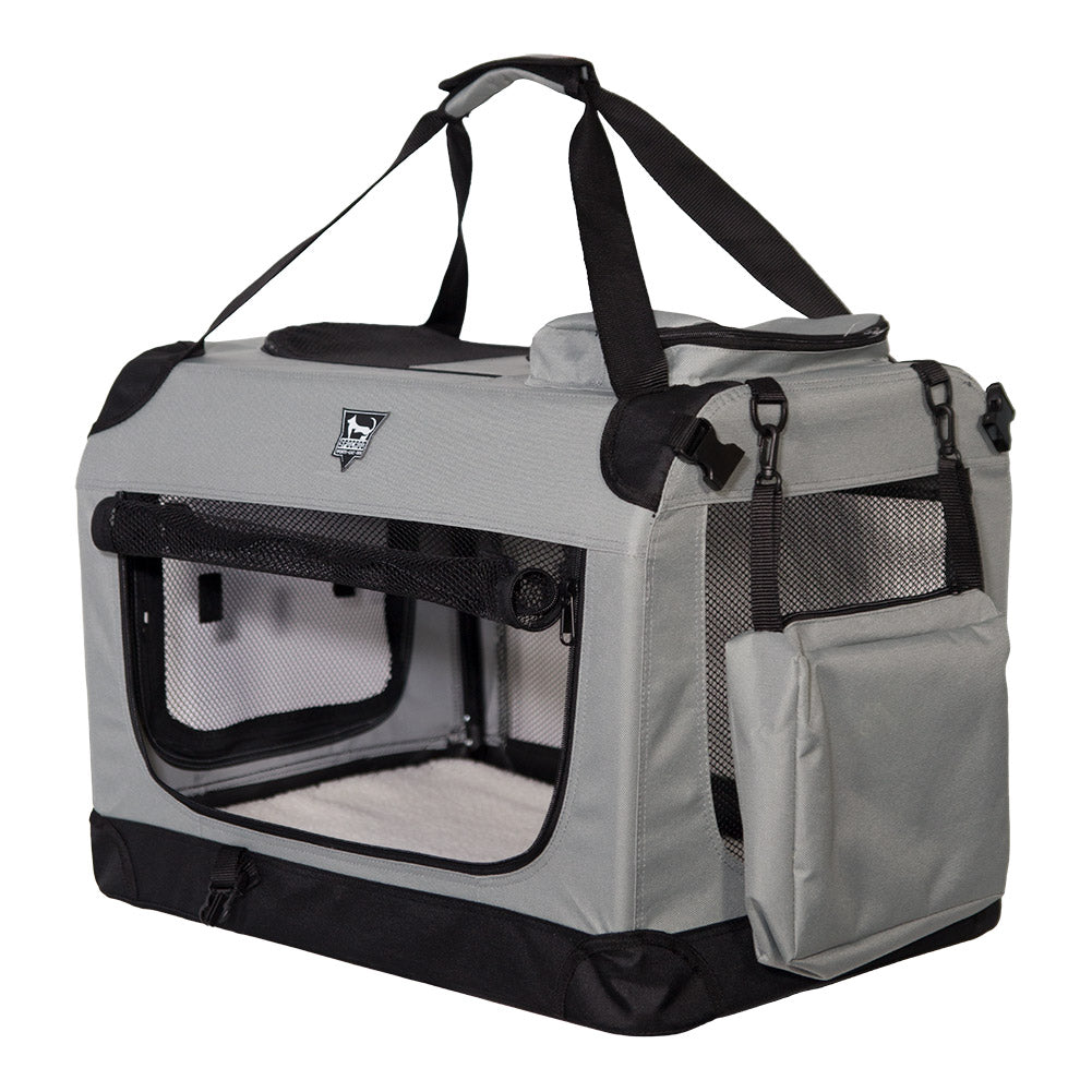 SPOCADO "Palace" transporttas voor huisdieren 82 x 59 x 59 cm grijs