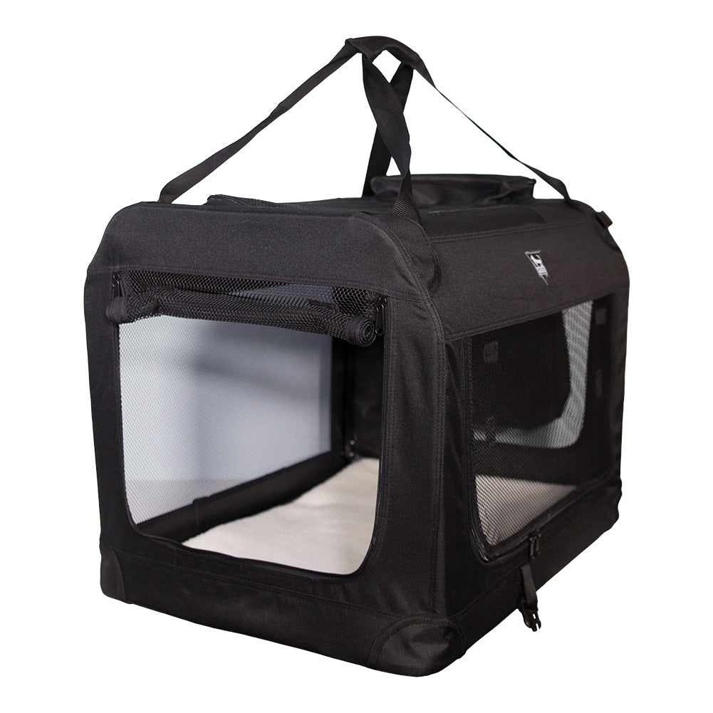 SPOCADO "Palace" Transporttas voor dieren 82 x 59 x 59 cm zwart